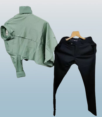 DEARISE Men Shirt Pant Set