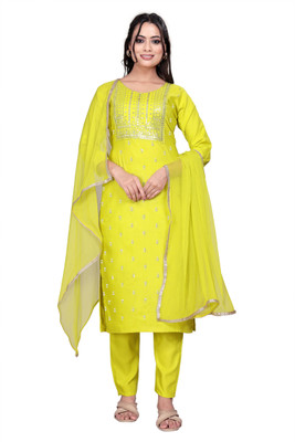 Zyra Creation Women Kurti Pant Dupatta Set