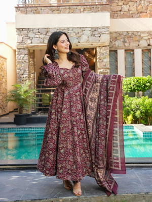 ESTELA Women Kurti Pant Dupatta Set