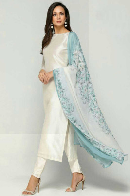 RADHISHAFABS Embroidered Kurta, Palazzo & Dupatta Set