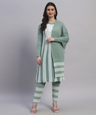 QUIN FLETCHER Women Kurta Pant Dupatta Set