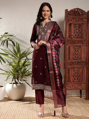SHOPPING QUEEN Women Kurta Pant Dupatta Set
