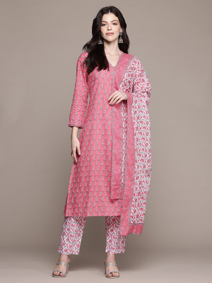 R RANAK CREATION Women Kurta Palazzo Dupatta Set