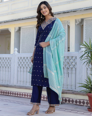 Tasrika Women Kurta Pant Dupatta Set