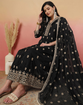 Skylee Women Kurta Pant Dupatta Set