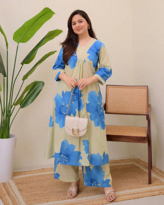 Yash Collections Women Kurti Pant Set