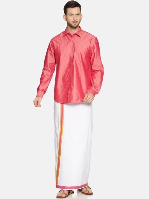 Ramraj Cotton Men Shirt Dhoti Set