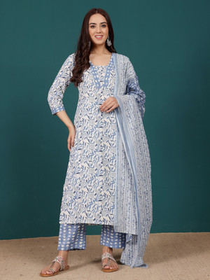 Aadvika Women Kurta Pant Dupatta Set