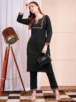 YaFex Women Kurti Pant Set