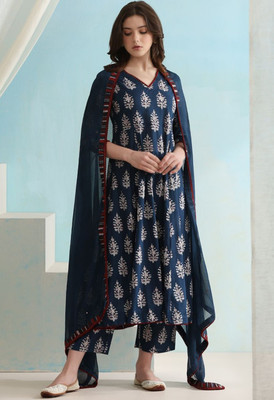 Divastri Women Kurta Pant Dupatta Set