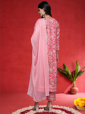 Varanga Women Kurta Pant Dupatta Set