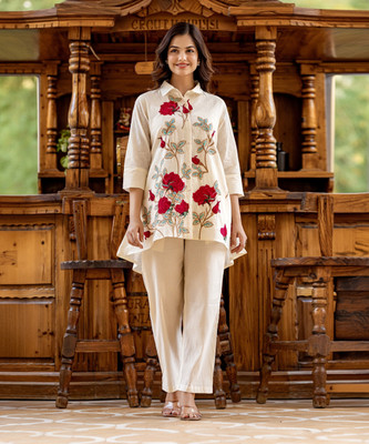 Indo Era Women Kurta Pant Set