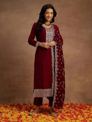 Janardan Women Kurta Pant Dupatta Set
