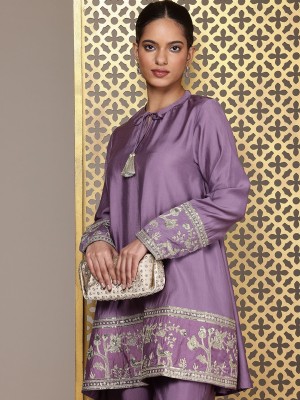 House of Pataudi Women Kurta Palazzo Set