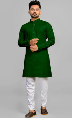 VASUDHA CREATION Men Kurta Pant Set
