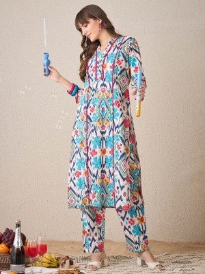 PRISCA Women Kurta Pant Set