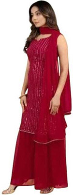 HouseOfCommon Women Kurta Sharara Dupatta Set