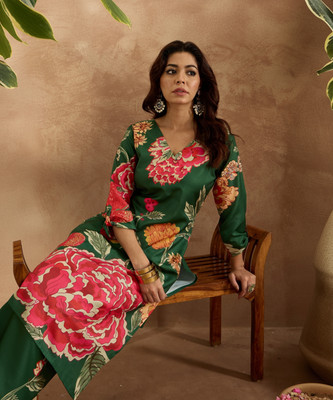 Indo Era Women Kurta Pant Set