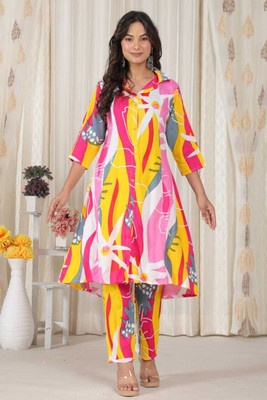 AMAN Women Kurti Pant Set