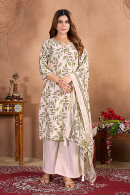 SuRamni Women Kurti Pant Dupatta Set