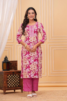 DCEE PLUS Women Kurti Pant Set