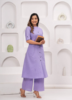 Angvarnika Women Kurta Palazzo Set