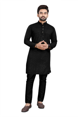TRUST OUS Men Kurta Pant Set