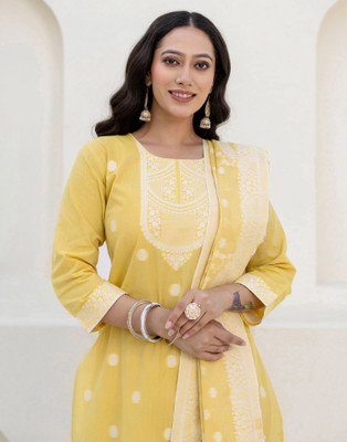 Divastri Women Kurta Pant Dupatta Set