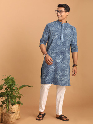 VASTRAMAY Men Kurta Pyjama Set
