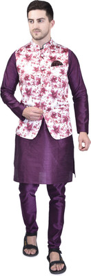 PRINTCULTR Men Kurta Pyjama Set