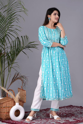 AK Shain Fashion Women Kurta Pant Set