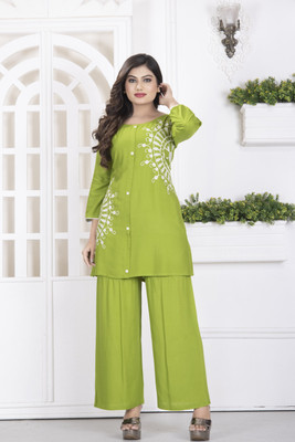 GOKUL TRENDZ Top Palazzos Co-ords Set