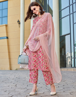 Divastri Women Kurta Pant Dupatta Set