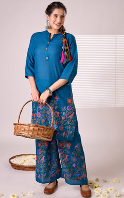 Surhi Women Kurta Palazzo Set