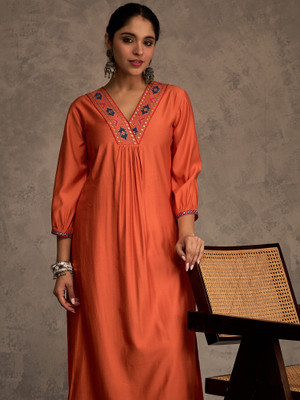 Indo Era Women Kurta Pant Set