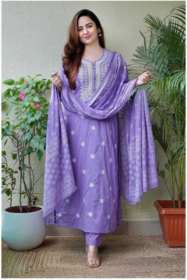 Barbaric Creation Women Kurta Pant Dupatta Set