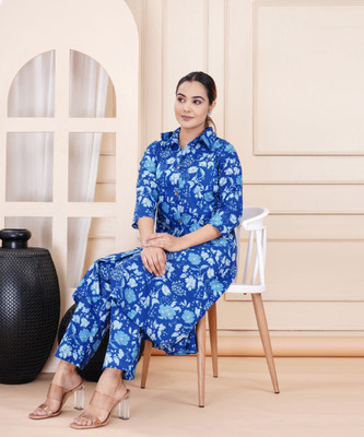 Truvon Fashion Women Kurta Pant Set