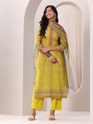 LIBAS Women Kurta Pant Dupatta Set