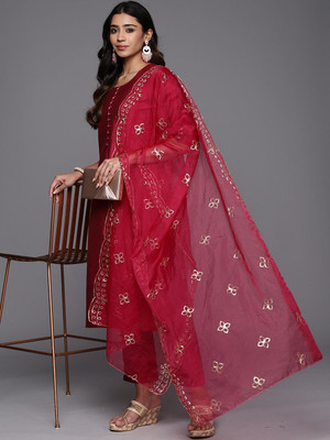 GERUA BY LIBAS Women Kurta Pant Dupatta Set