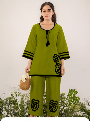 BlueKart Women Kurti Palazzo Set