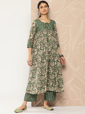 mokshi Women Kurta Palazzo Set