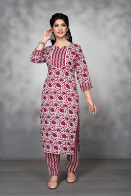 khodiyar fashions Women Kurta Pyjama Set
