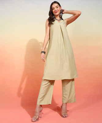 mokshi Women Kurta Palazzo Set