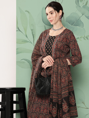 Yufta Women Kurta Pant Dupatta Set