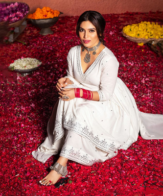 Ishin Women Kurta Palazzo Dupatta Set