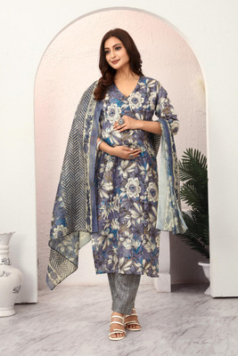 Assume Fab Women Kurti Pant Dupatta Set