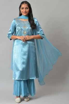 WISHFUL by W Women Kurta Sharara Set