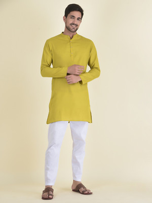 DEYANN Men Kurta Pyjama Set
