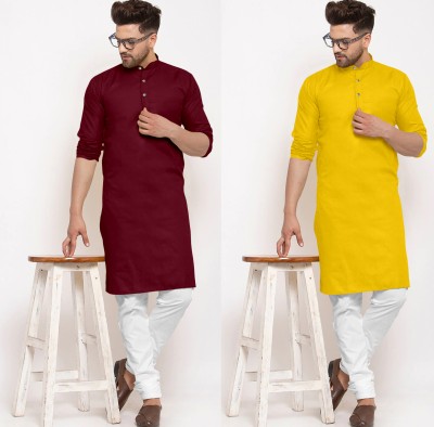 AZURIUS Men Kurta Pyjama Set