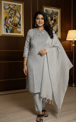 RIZA COLLECTION Women Kurti Pant Dupatta Set